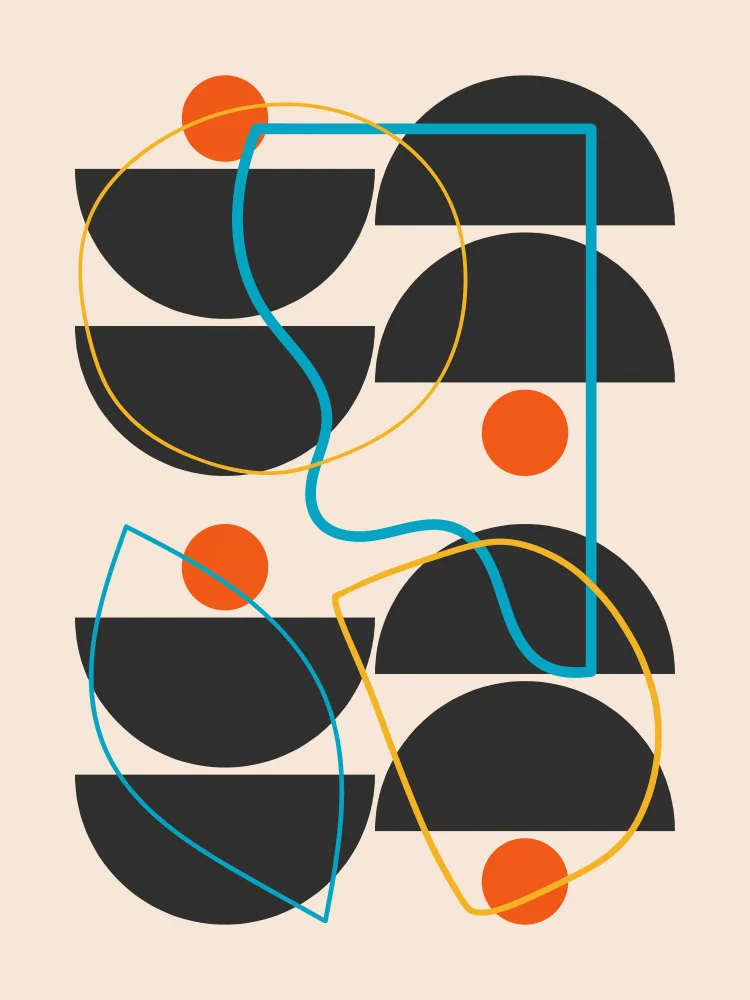 Dean, Little: Mid Century With Abstract Lines