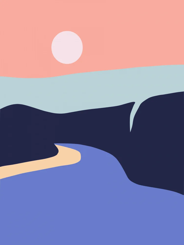 Dean, Little: Minimalist Coastal Lagoon