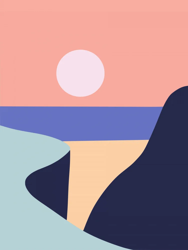 Dean, Little: Minimalist West View