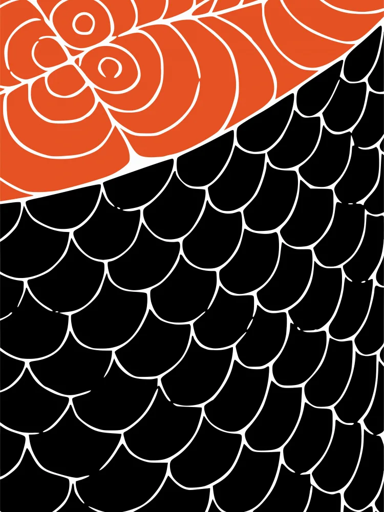 Dean, Little: Sashimi Red and Black