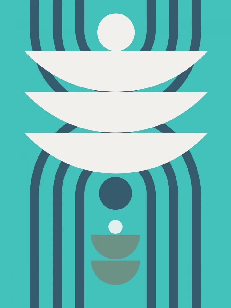 Dean, Little: Mid Century Geometrical In Mint