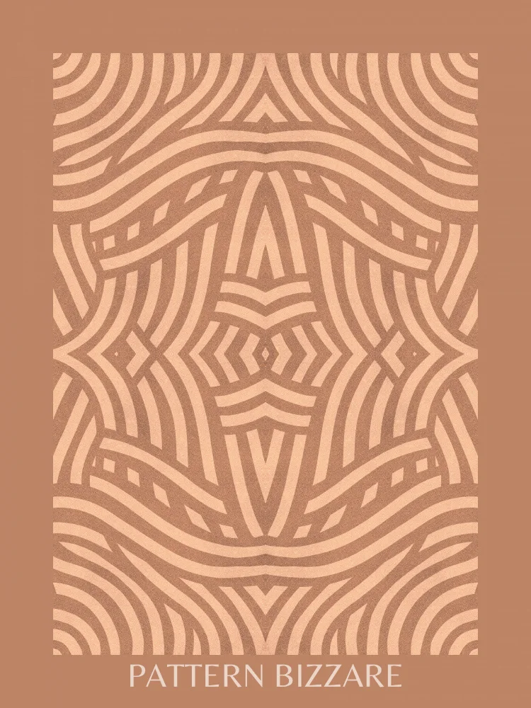 Dean, Little: Earth Tone Pattern Bizarre
