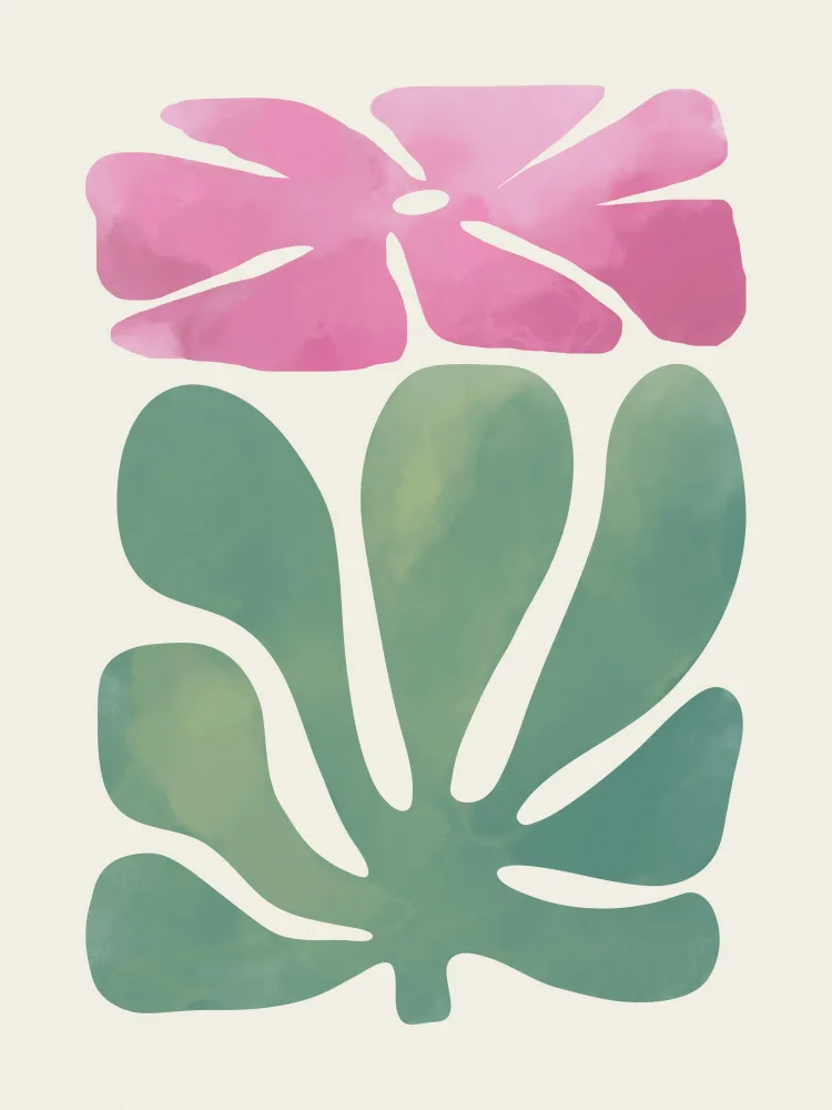 Dean, Little: Watercolor Pink Floral