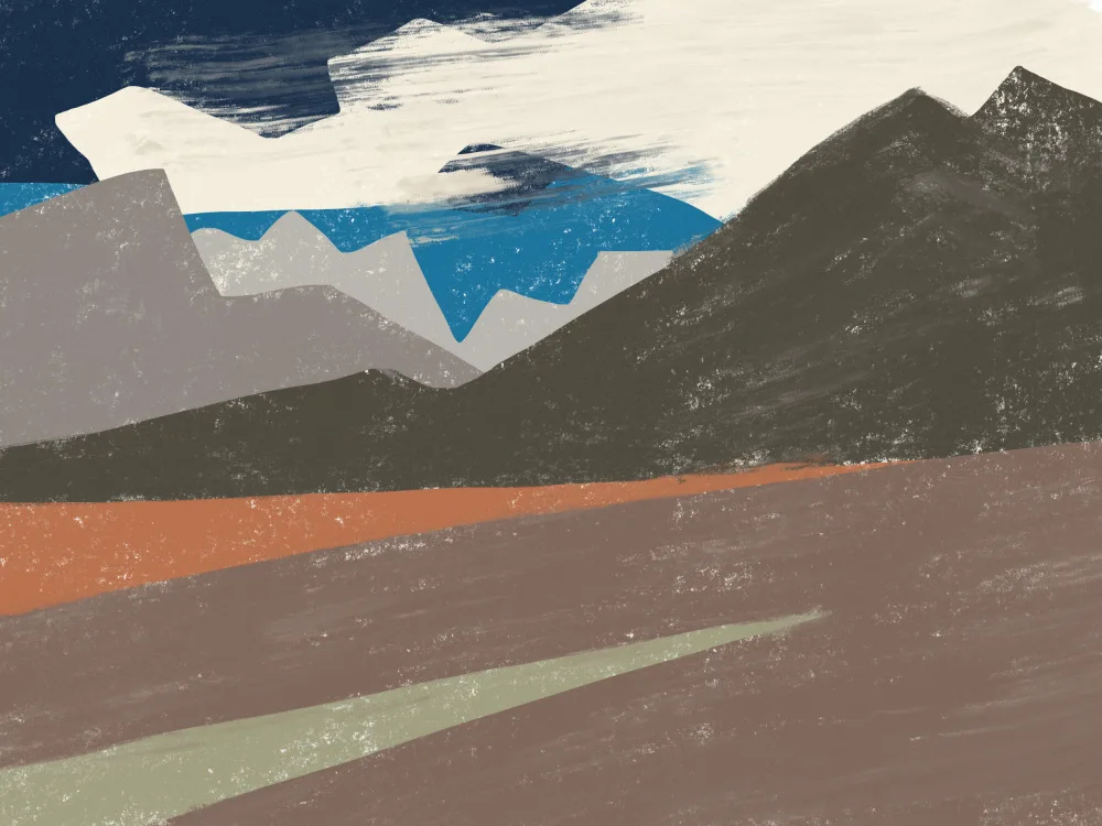 Dean, Little: Abstract Landscape Shape Study