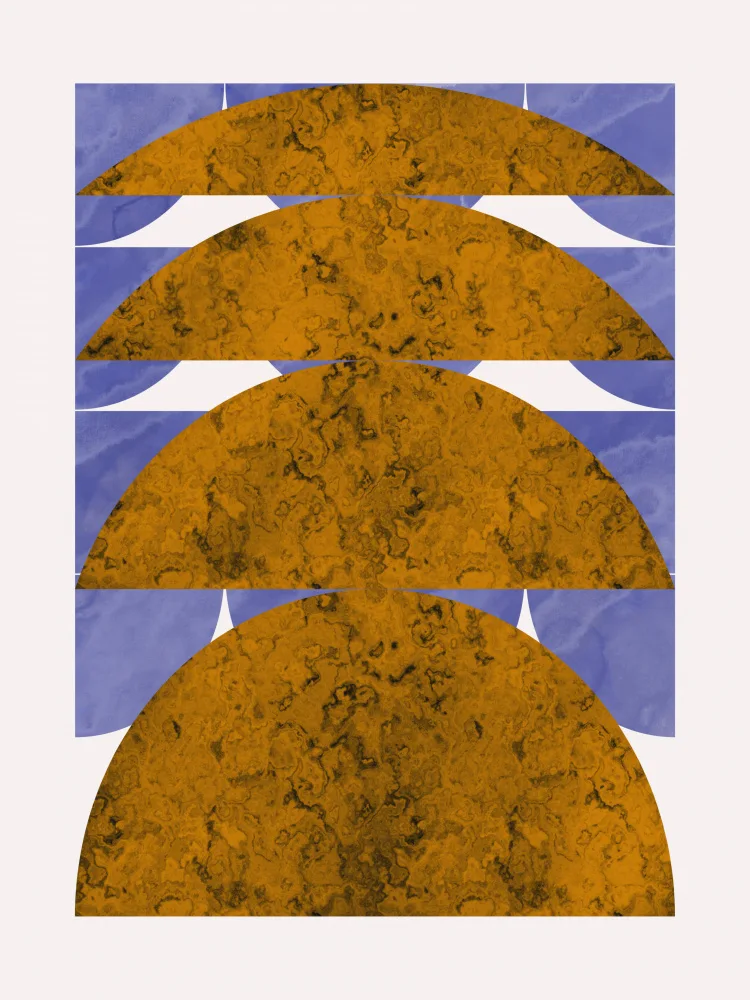 Dean, Little: Goldenes Marmorkugel-Design