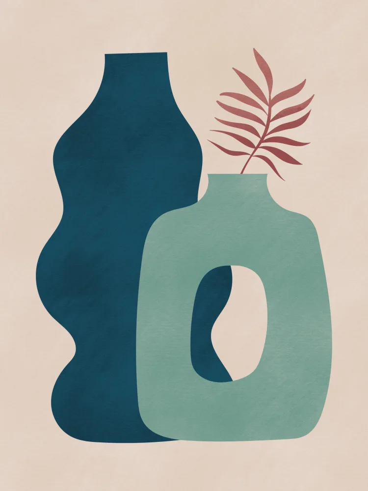 Dean, Little: Still Life With Vases