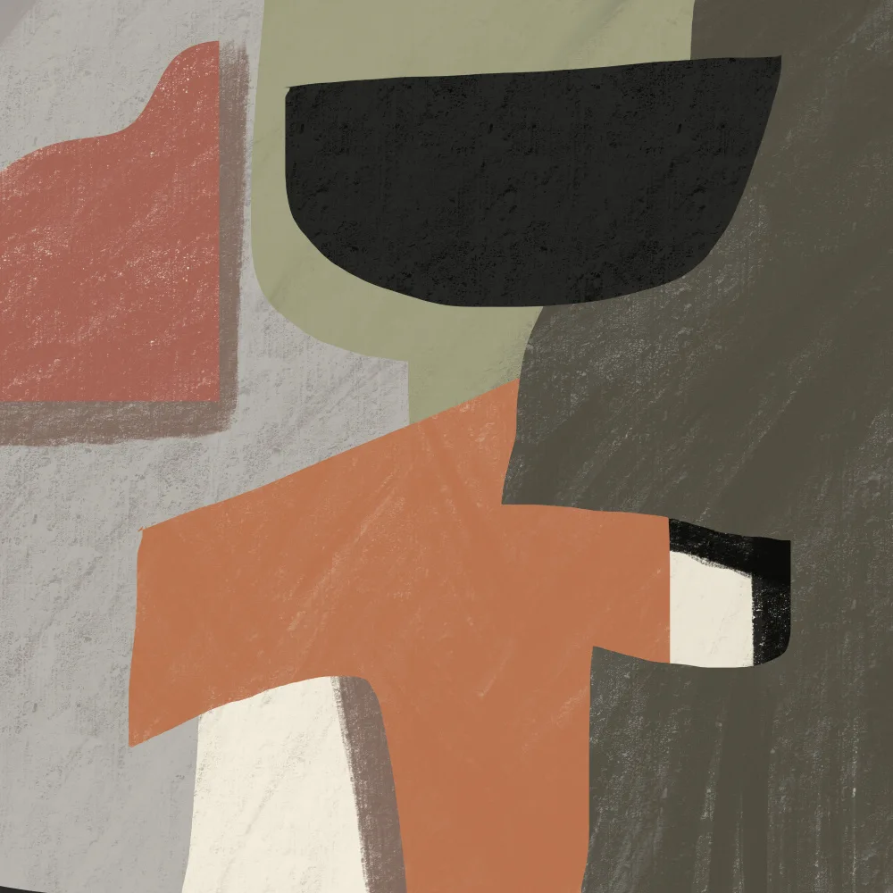 Dean, Little: Texture Cut Out Abstract