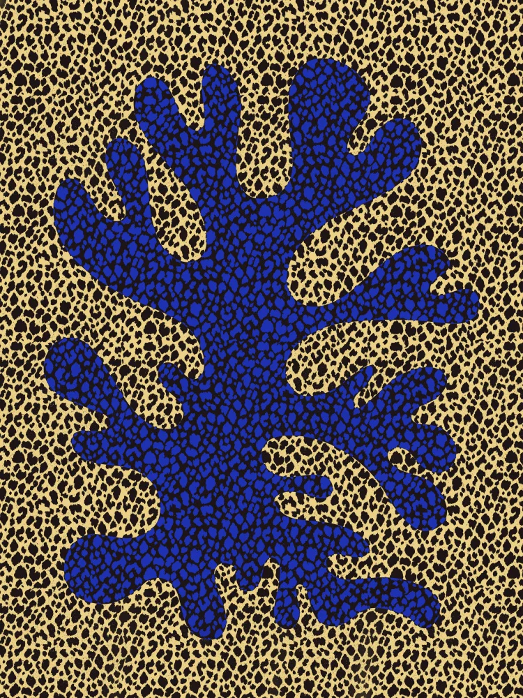 Dean, Little: Blue and Yellow Coral Study
