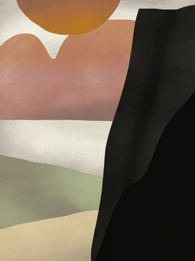 Dean, Little: Landscape Abstract Shape Study