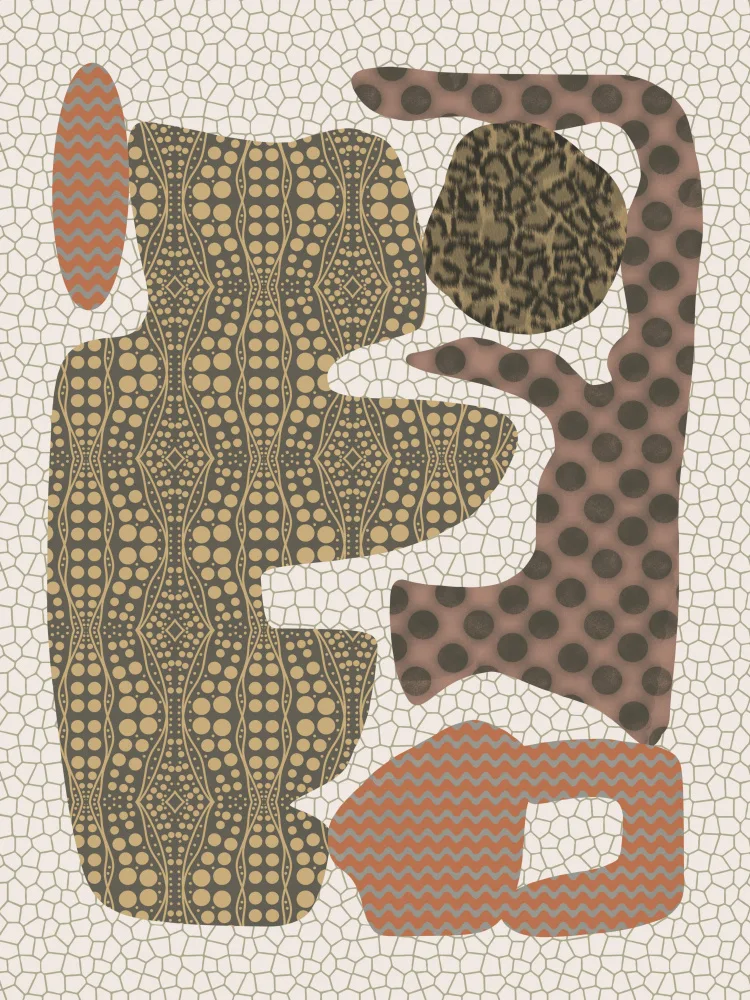 Dean, Little: Patterned Organic Shape Study