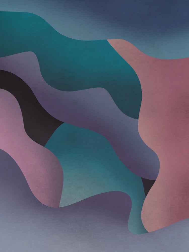 Dean, Little: Purple Fluid Abstract