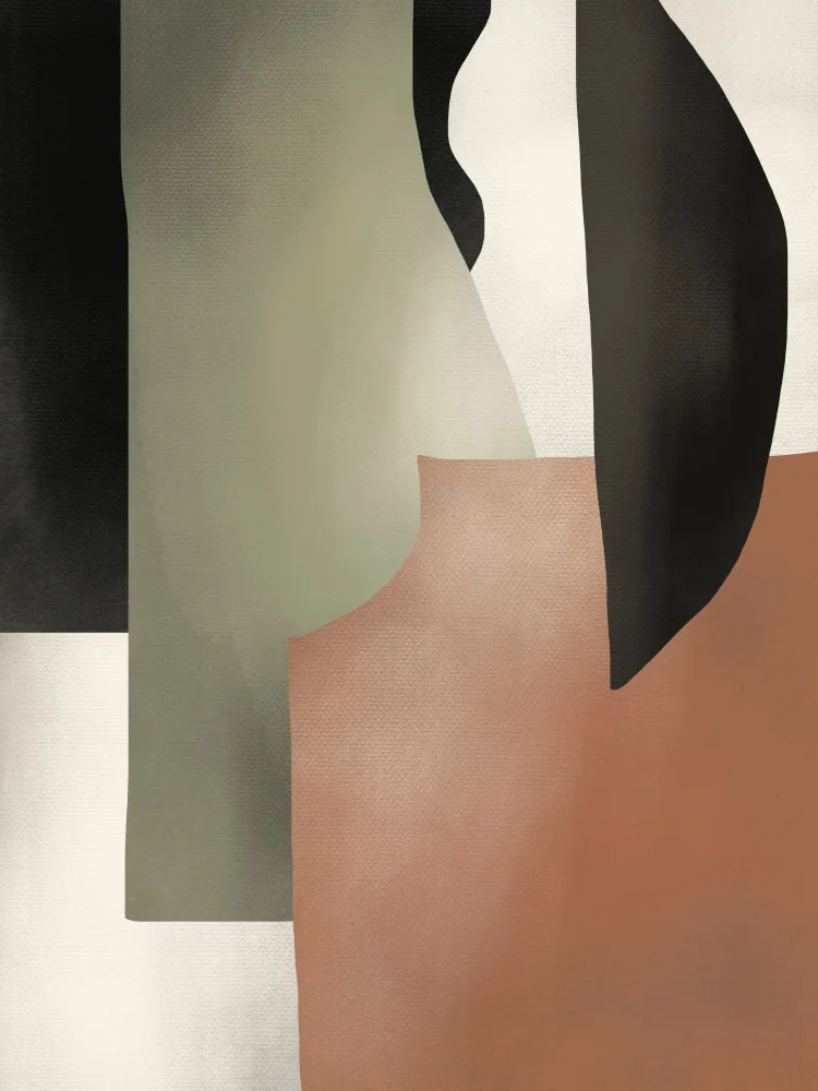Dean, Little: Tropical Abstract Collage