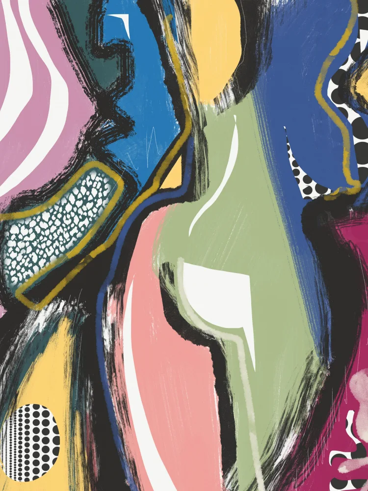 Dean, Little: Colorful Abstract Bum