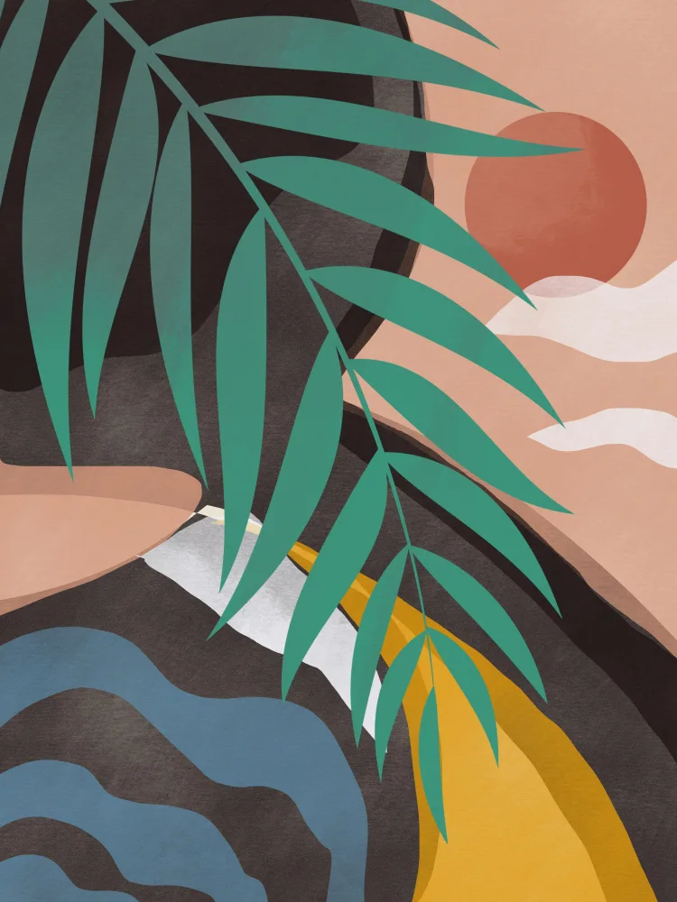 Dean, Little: Tropical Sun Abstract