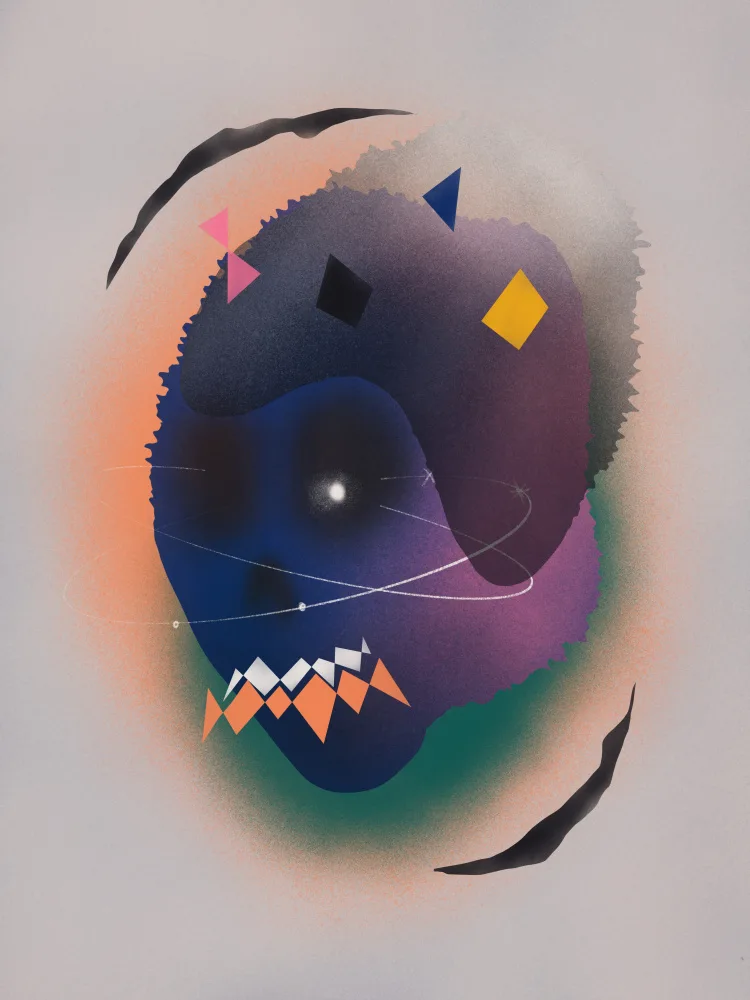 Dean, Little: Geometrical Celestial Skull