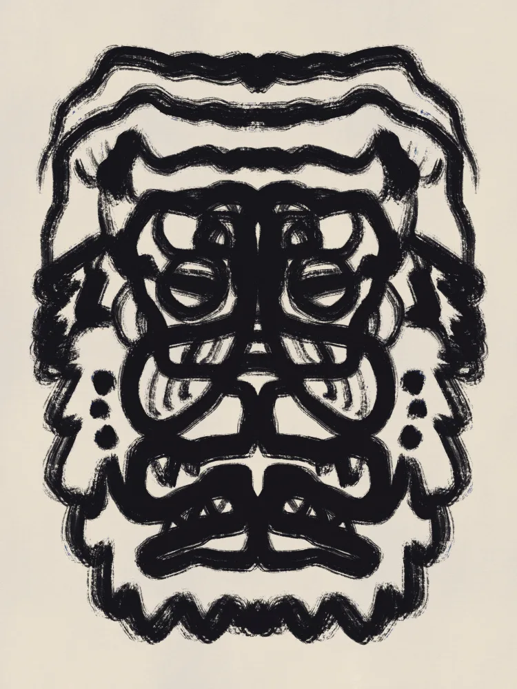 Dean, Little: Tiger Totem Portrait