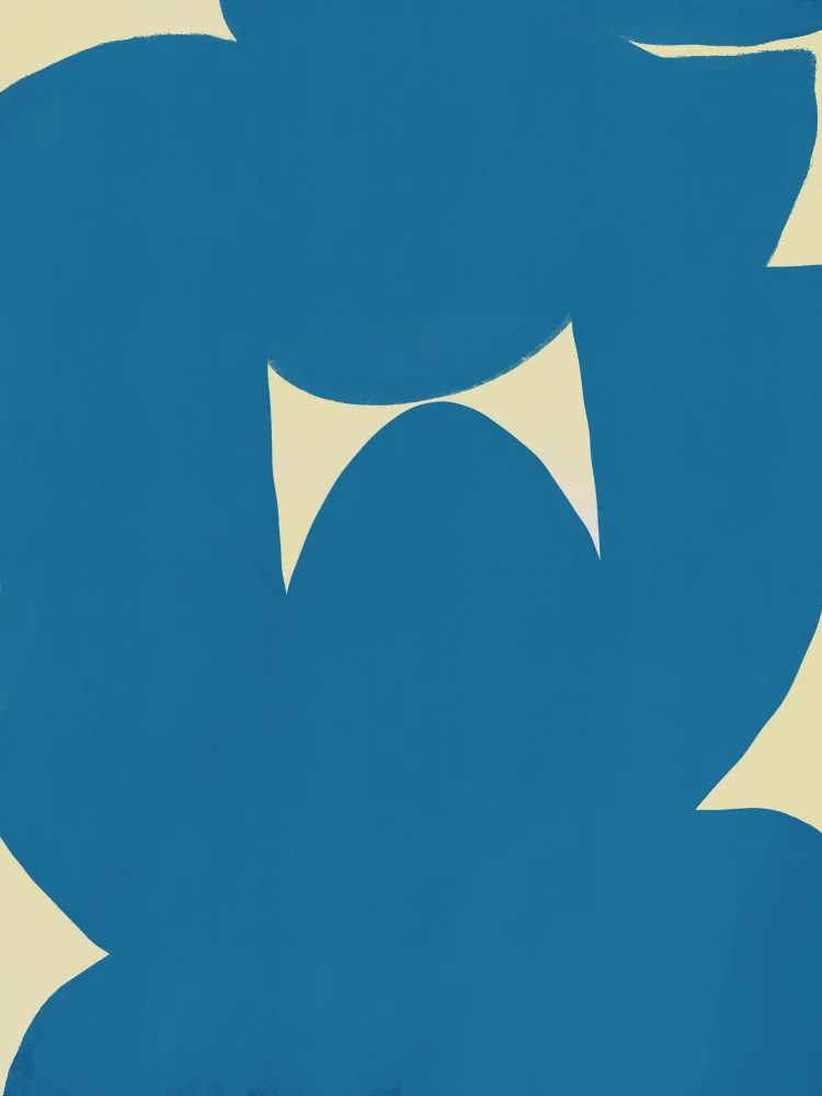 Dean, Little: C Cut Out In Blue