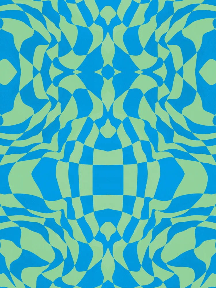 Dean, Little: Cool Colors Warp Checkers