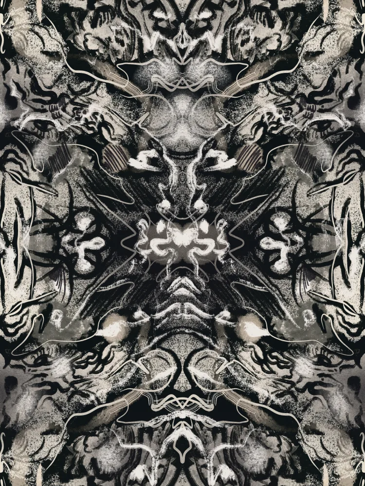 Dean, Little: Organic Symmetrical Abstract