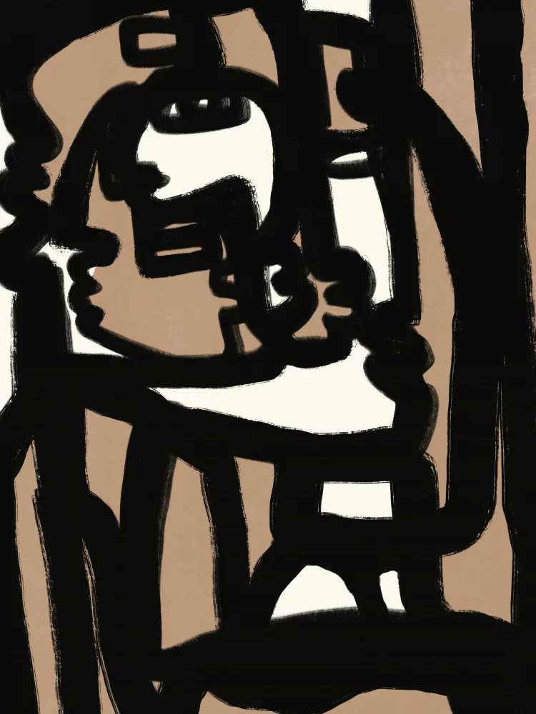 Dean, Little: Bold line composition 08
