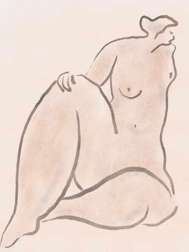 Dean, Little: Pastel nude