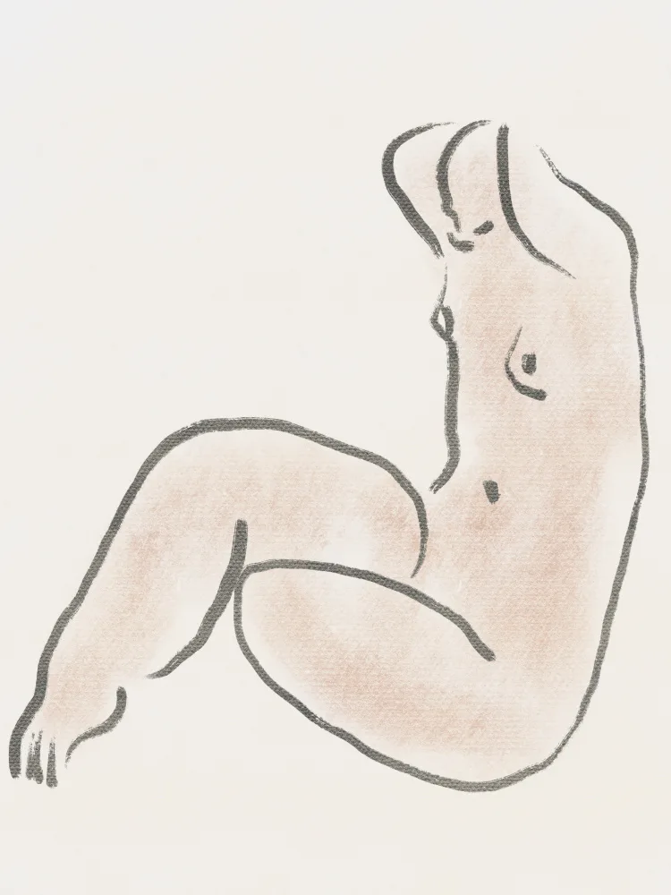 Dean, Little: Pastel nude 02