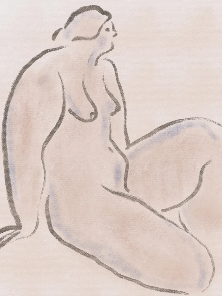 Dean, Little: Pastel nude 06