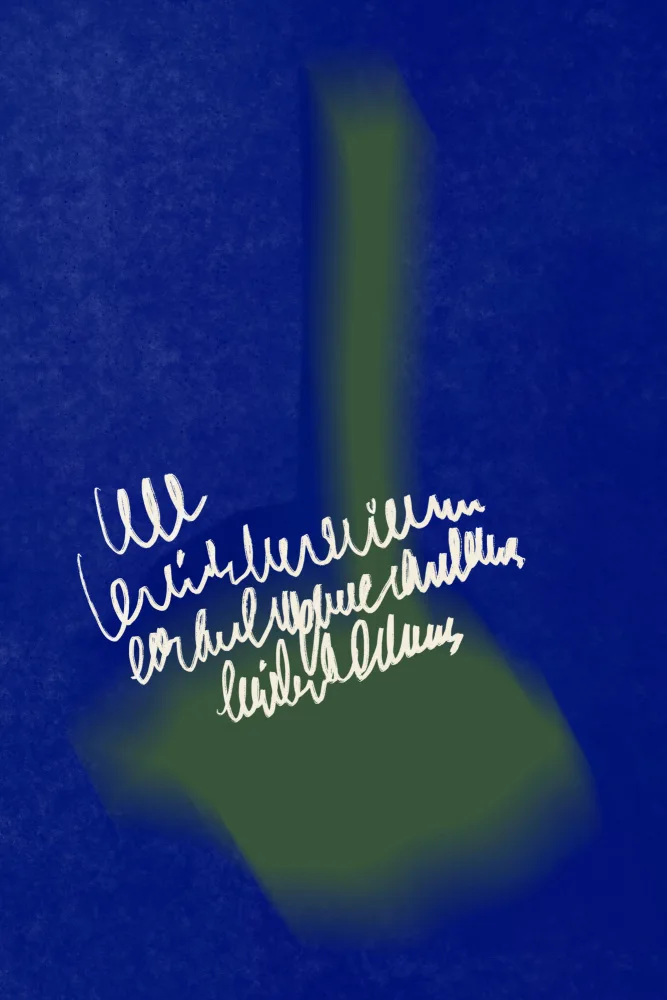 Dean, Little: Blue and green arrangement 04