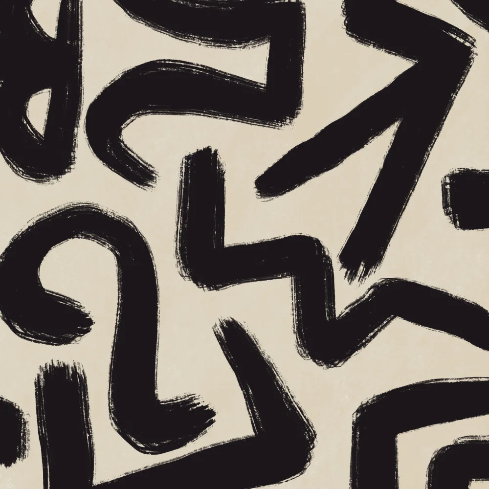 Dean, Little: Line art abstract 05