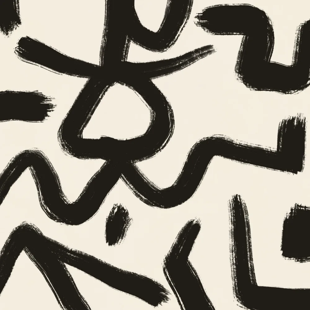 Dean, Little: Line art abstract 03