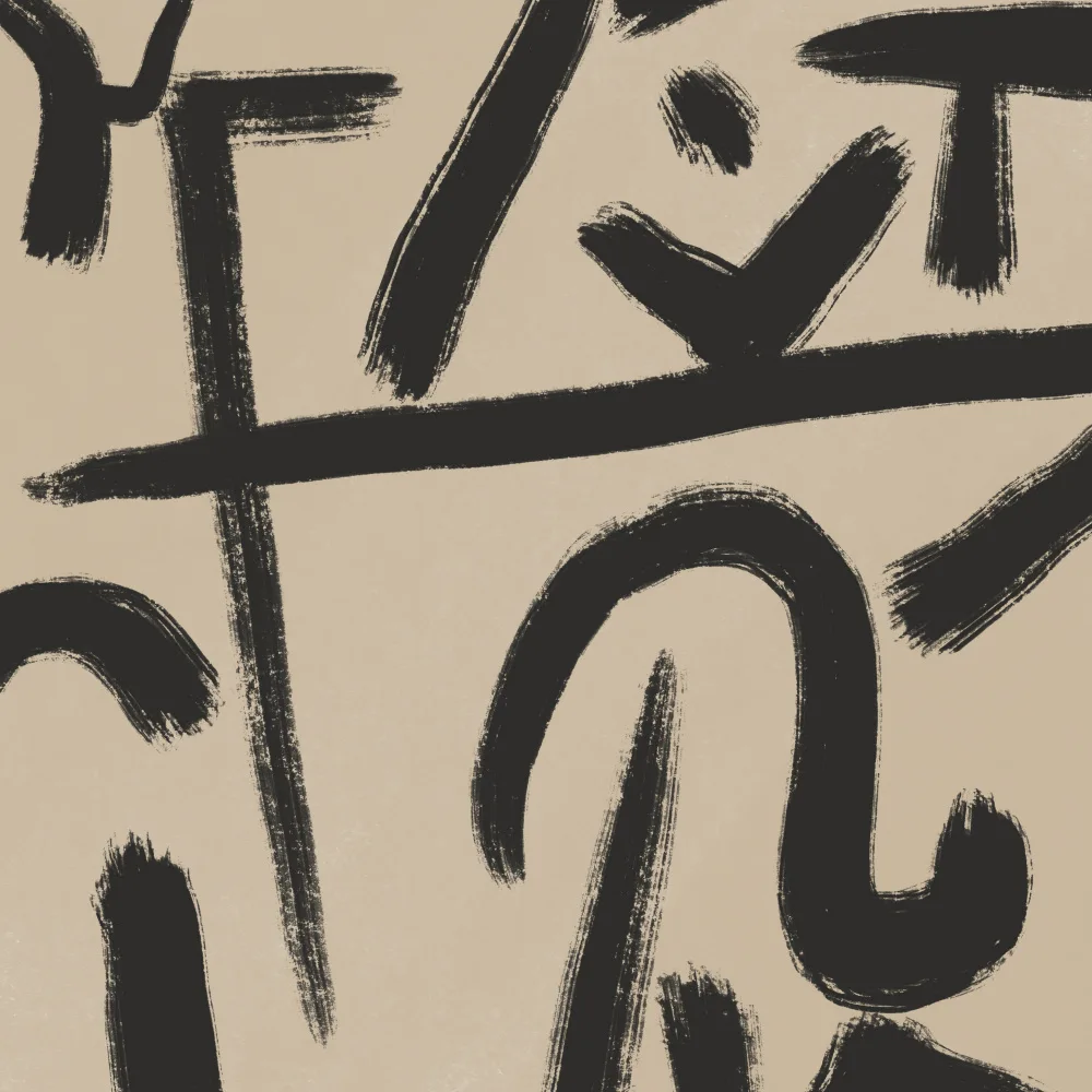 Dean, Little: Line art abstract 03