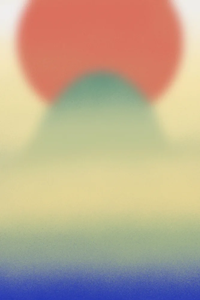 Dean, Little: Sunrise behind the mountain