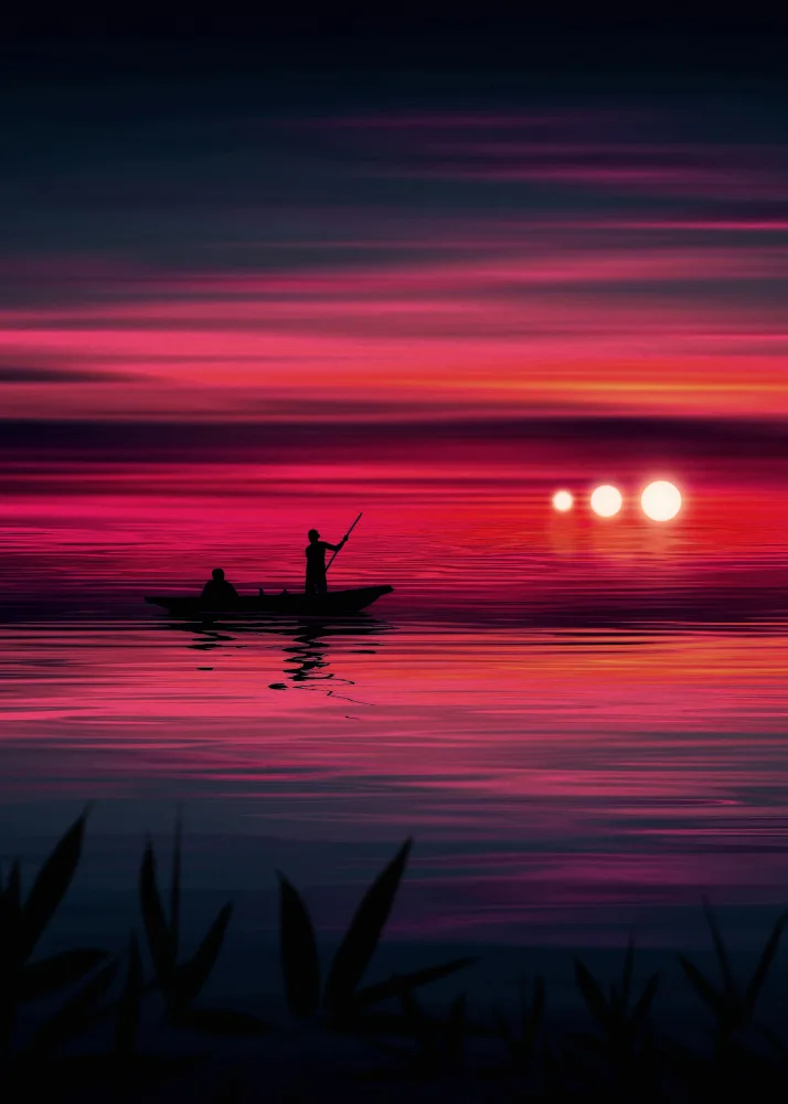 Barizi, Al: Fisherman Sunset