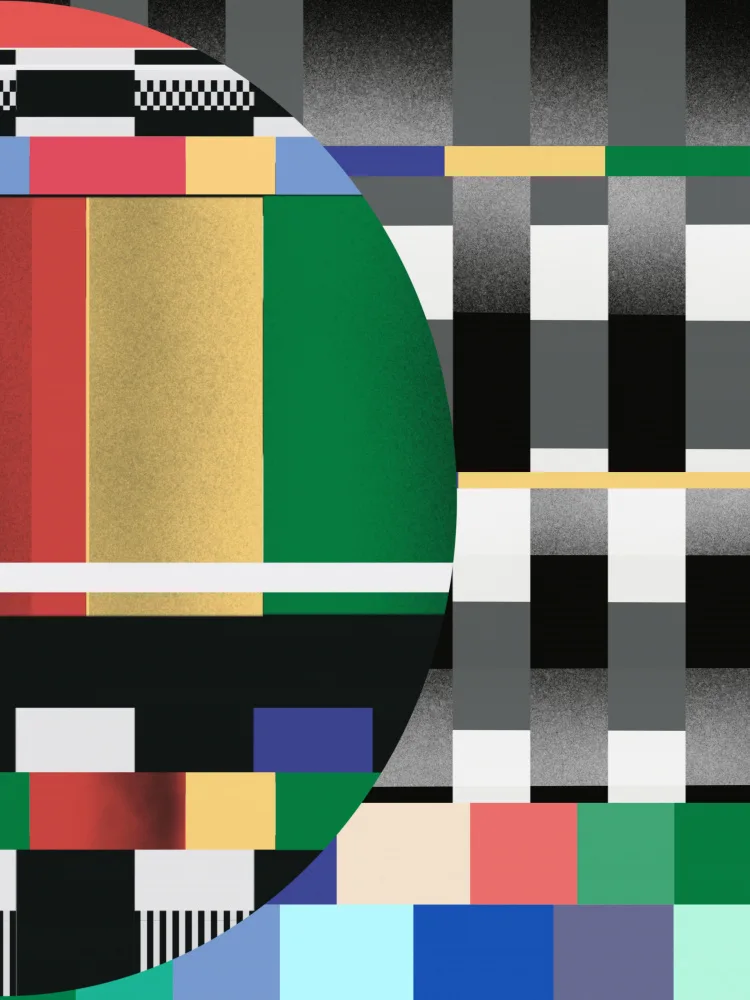 Dean, Little: Glitch abstract artwork 02
