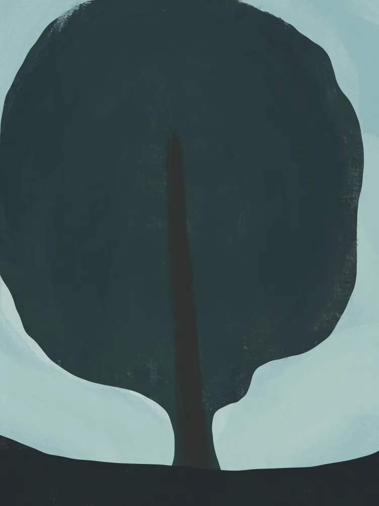 Dean, Little: silueta de arbol