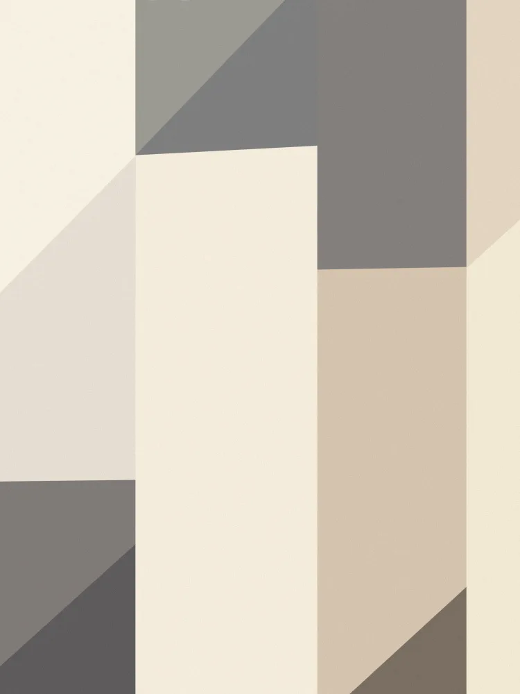 Dean, Little: Neutral color geometrical abstract