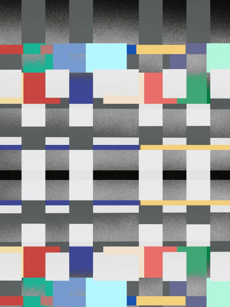 Dean, Little: Glitch abstract artwork 04