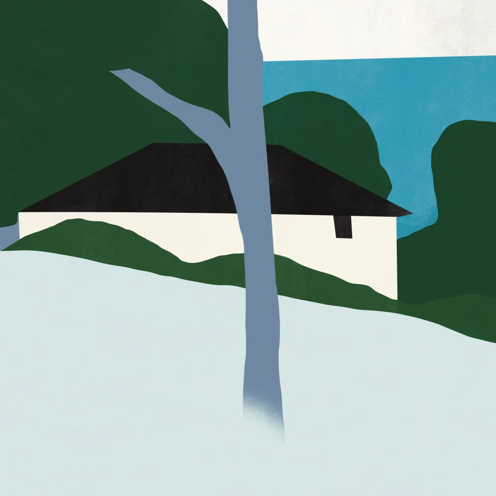 Dean, Little: Center tree
