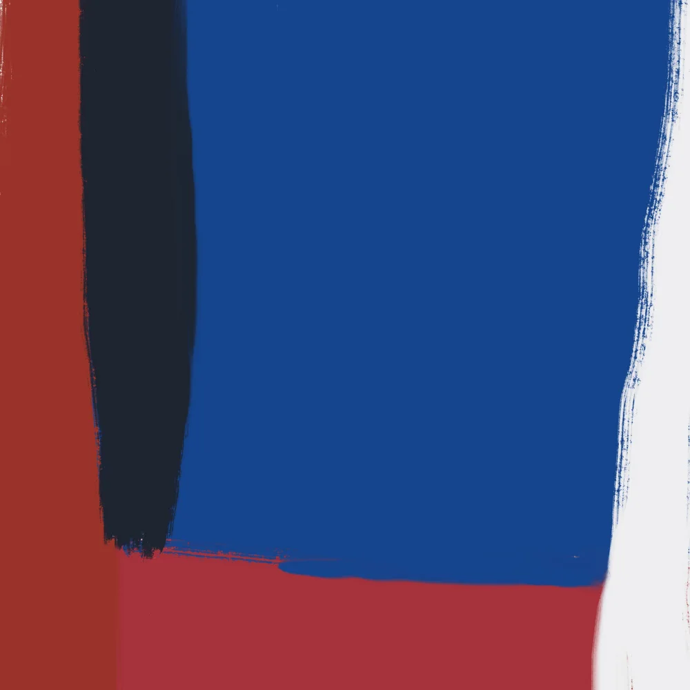 Dean, Little: Abstract color block composition
