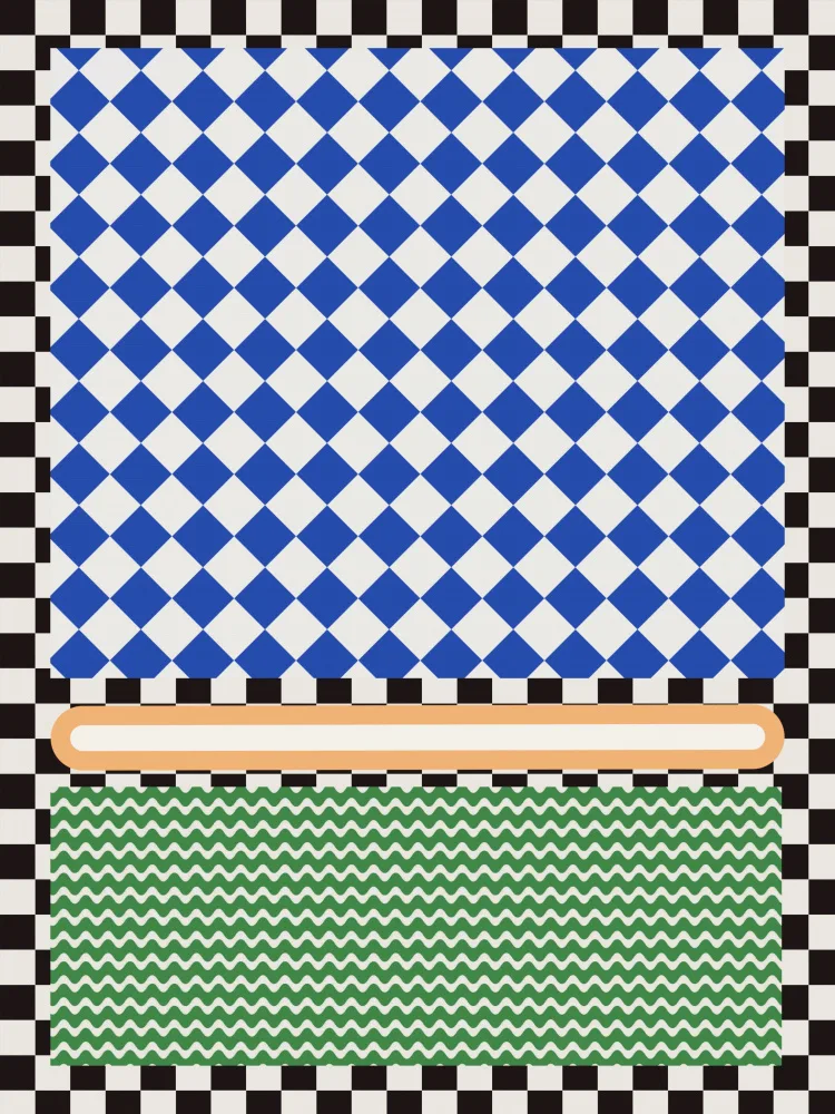 Dean, Little: Checkered rothko inspirration