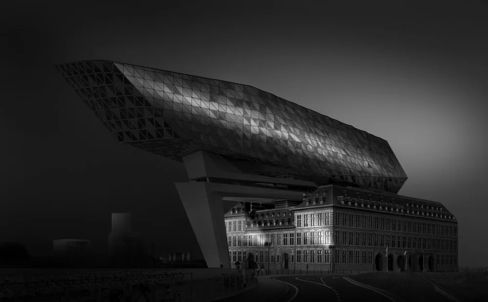Orden, van Arthur: Přístavní budova v Antverpách