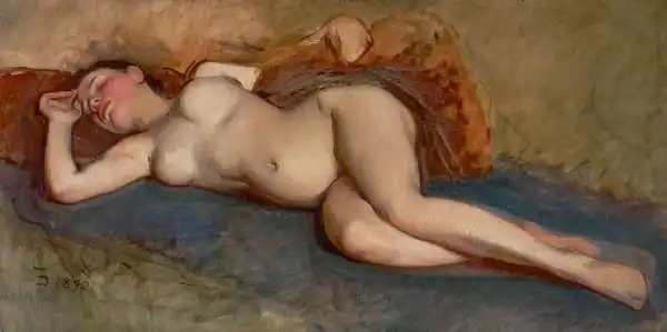 Duveneck, Frank: Akt