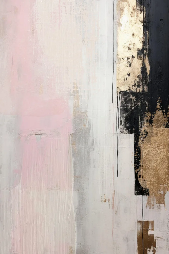 Moss, Ann Sally: abstracción rosa