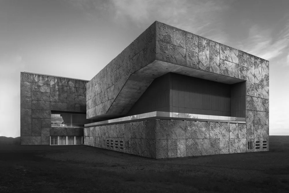 Luque, Ponce Manuel: Kongresový palác Mérida,Španělsko.