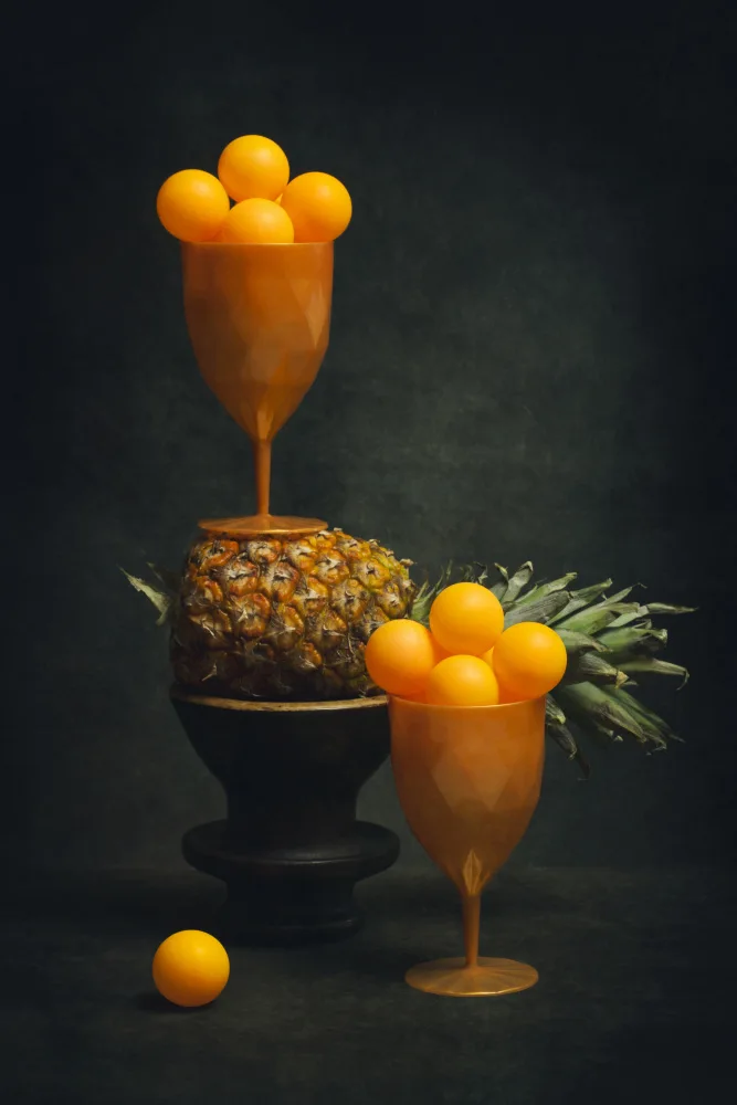 Barkow, Brig: Ananas aux boules d'orange