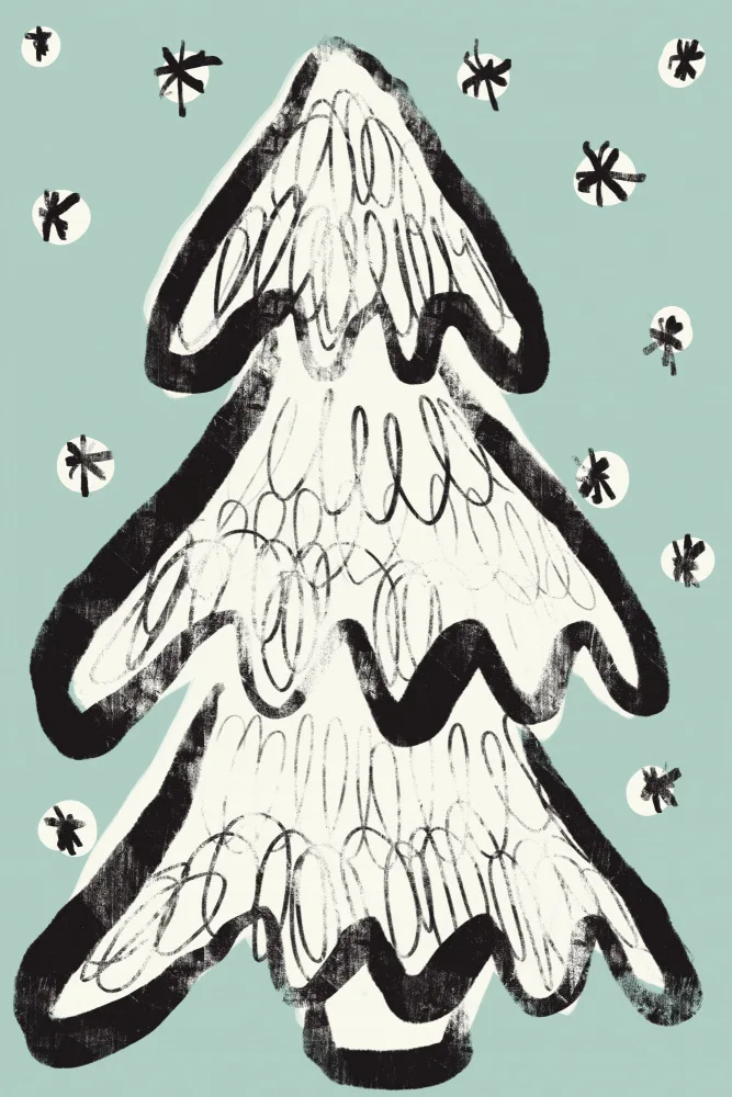 Treechild: Arbre de Noël et neige