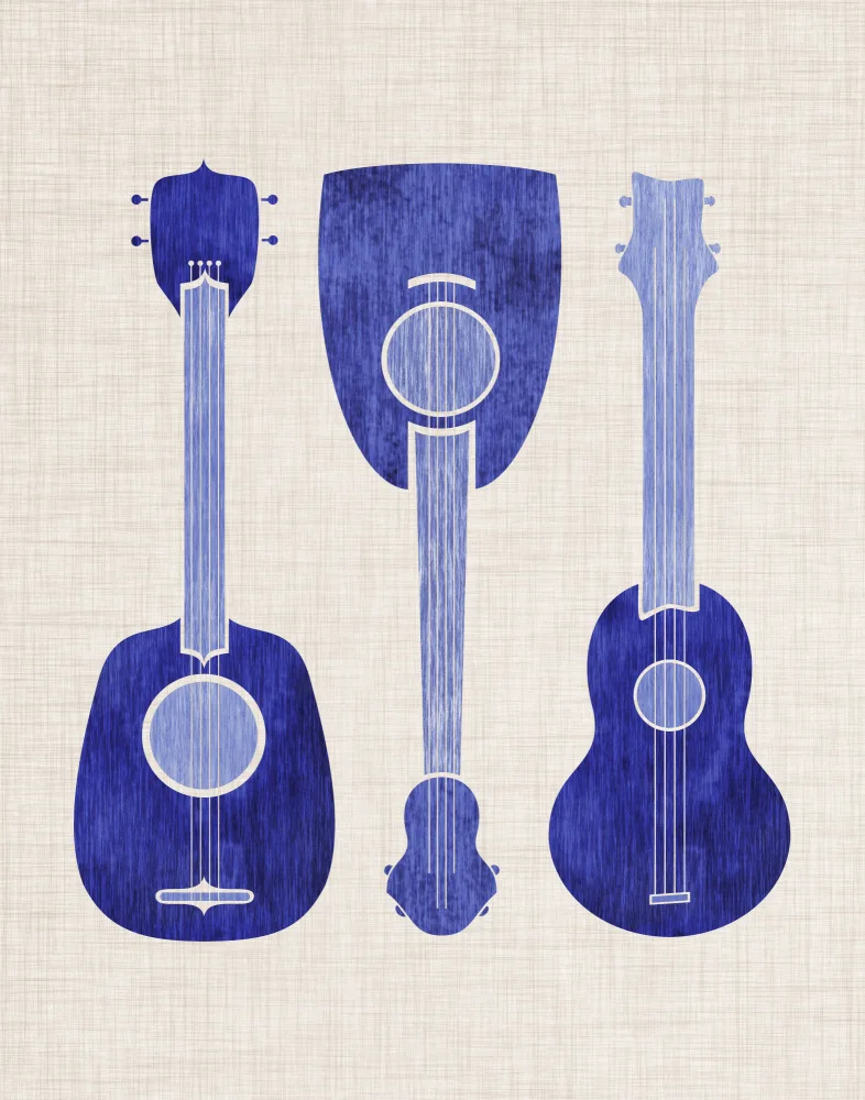 Gallagher, Kristian: Ukeleles azules