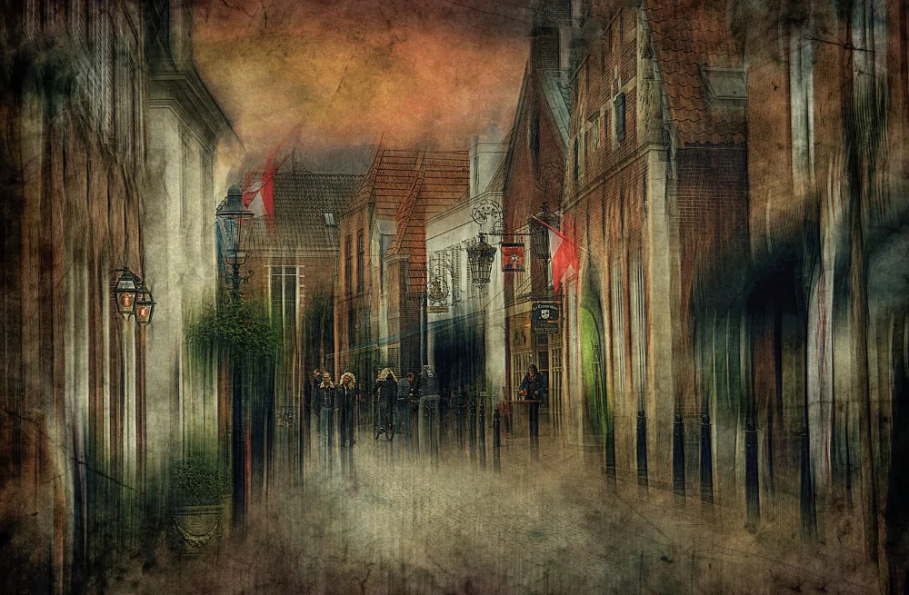 Linden, van Jan: Per le strade di Ootmarsum,Paesi Bassi