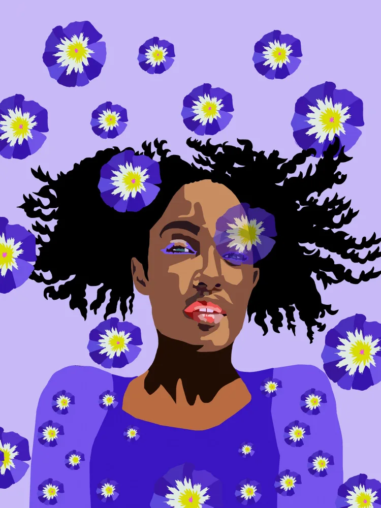 Rakos, Lynnda: Fille en violet
