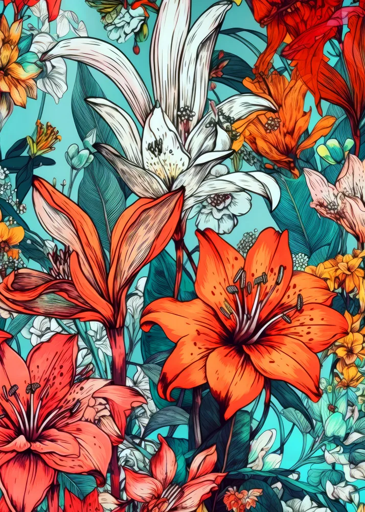 Jaszke, Justyna: Flores del prado 17